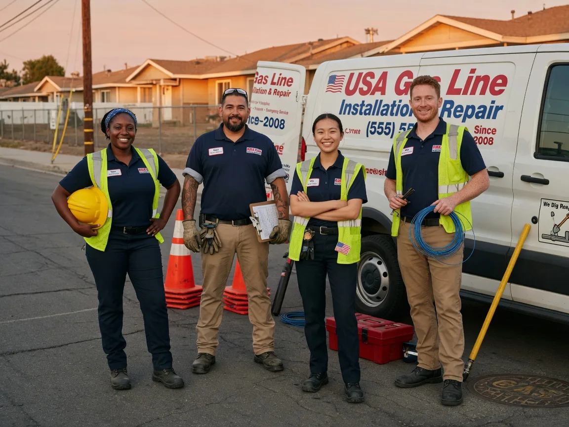 Gas Line Installation company in Liscomb, IA